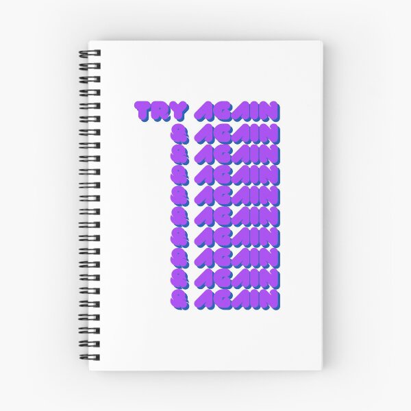 Item preview, Try Again & Again designed and sold by welcometoheck.