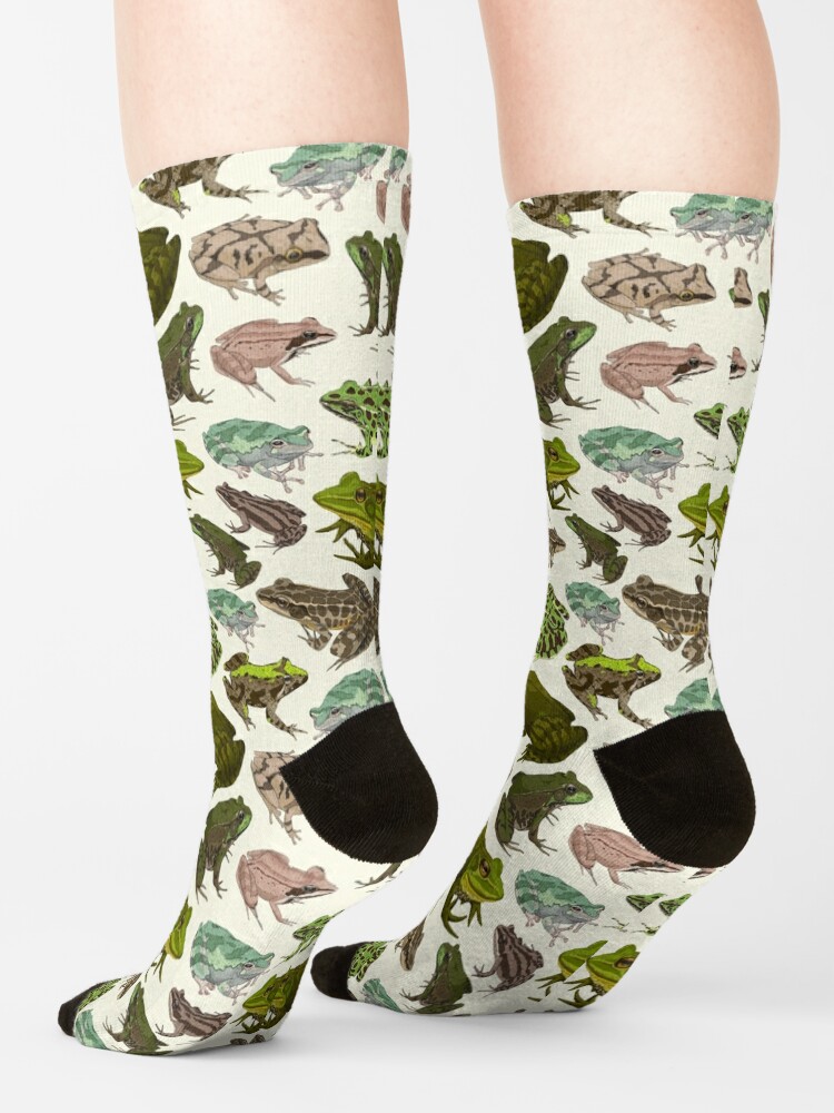 Alternate view of For the Love of Frogs Socks