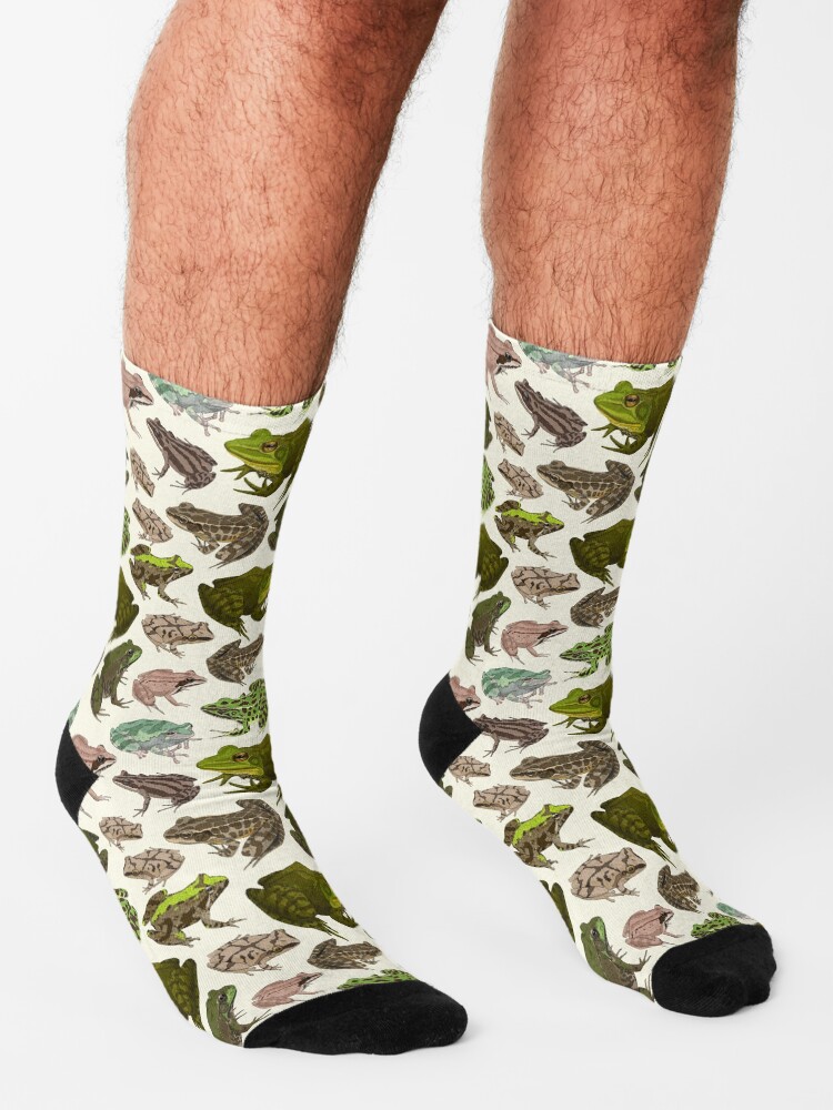 Alternate view of For the Love of Frogs Socks