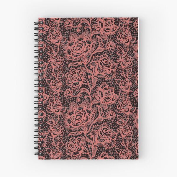 Artikelvorschau, Mouline Rouge | Heiße Milonga (Koralle und Schwarz) entworfen und verkauft von Aubergine Designs.