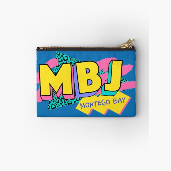 Item preview, Montego Bay, Jamaica Retro 90s Logo designed and sold by SLAG-Creative.