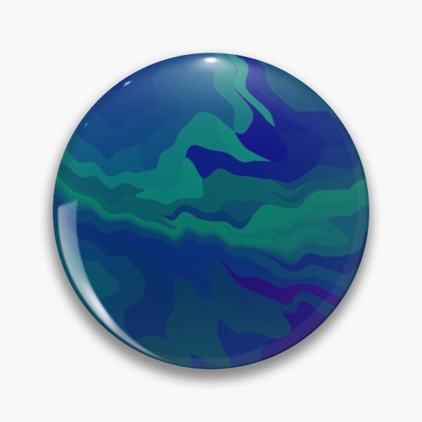 Item preview, Blue/Green/Purple Marble Tiger Pattern  designed and sold by AlaynaKae.
