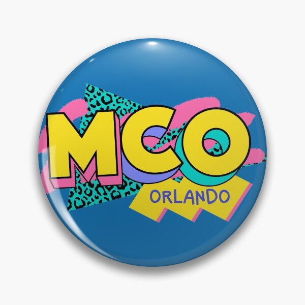 Item preview, Orlando, Florida Retro 90s Logo designed and sold by SLAG-Creative.