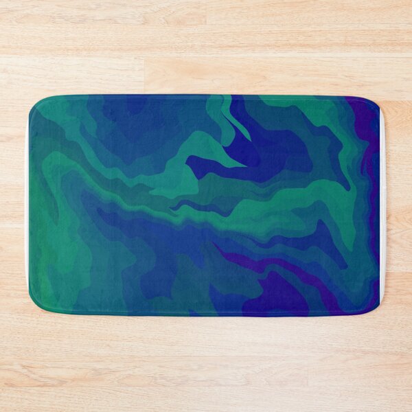 Item preview, Blue/Green/Purple Marble Tiger Pattern  designed and sold by AlaynaKae.