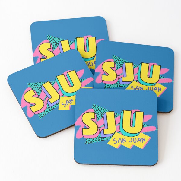 Item preview, San Juan, Puerto Rico Retro 90s Logo designed and sold by SLAG-Creative.
