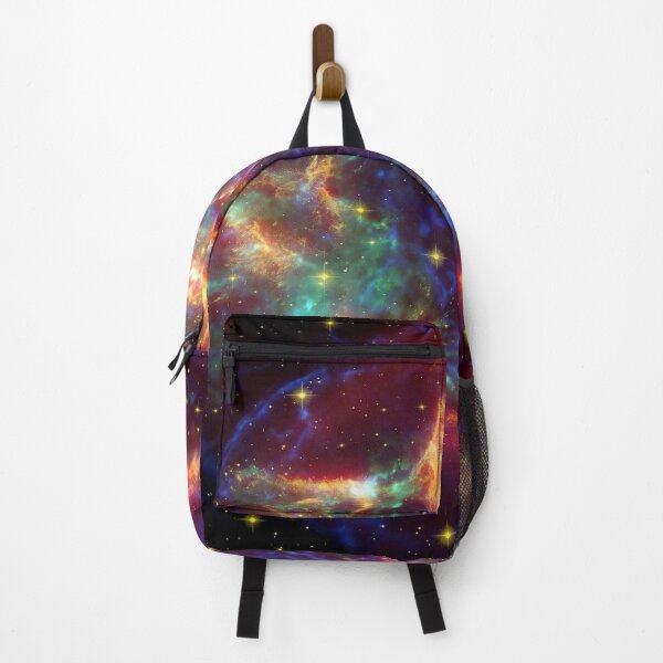 Item preview, Colorful Cassiopeia, carina nebula, pink, yellow, golden, blue, green galaxy dark aesthetic space cosmos, nebula blast, universe designed and sold by August-E.