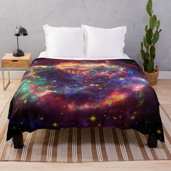 Item preview, Colorful Cassiopeia, carina nebula, pink, yellow, golden, blue, green galaxy dark aesthetic space cosmos, nebula blast, universe designed and sold by August-E.