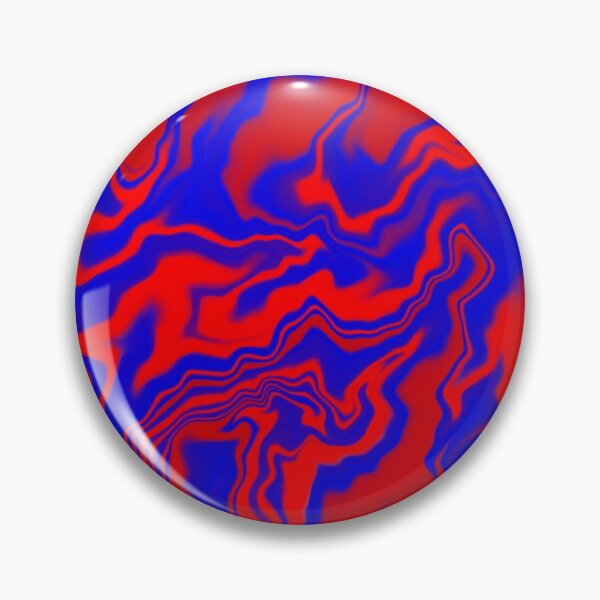 Item preview, Blue/Red Marble Tiger Pattern  designed and sold by AlaynaKae.