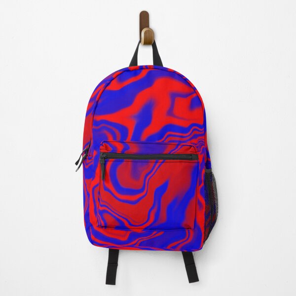 Item preview, Blue/Red Marble Tiger Pattern designed and sold by AlaynaKae.