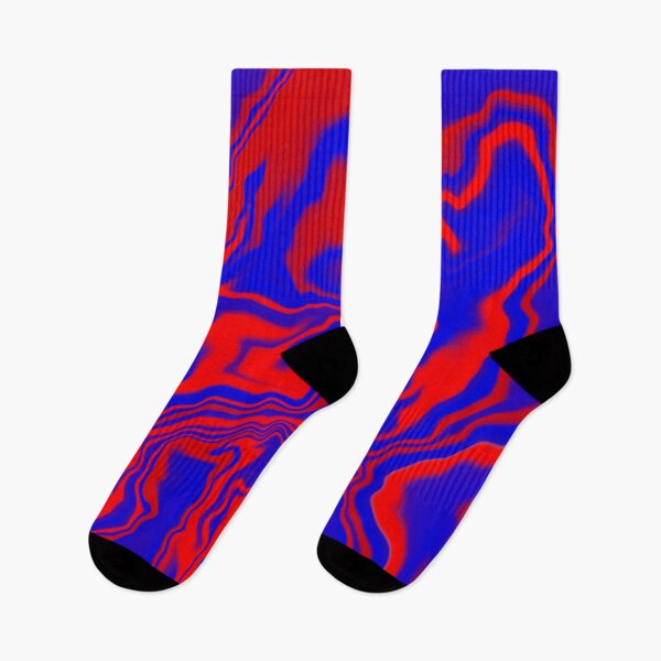 Item preview, Blue/Red Marble Tiger Pattern  designed and sold by AlaynaKae.
