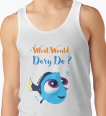Was würde Baby Dory tun? Tanktop für Männer