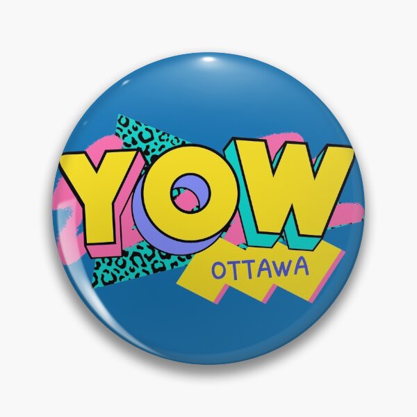 Item preview, Ottawa, Canada Retro 90s Logo designed and sold by SLAG-Creative.