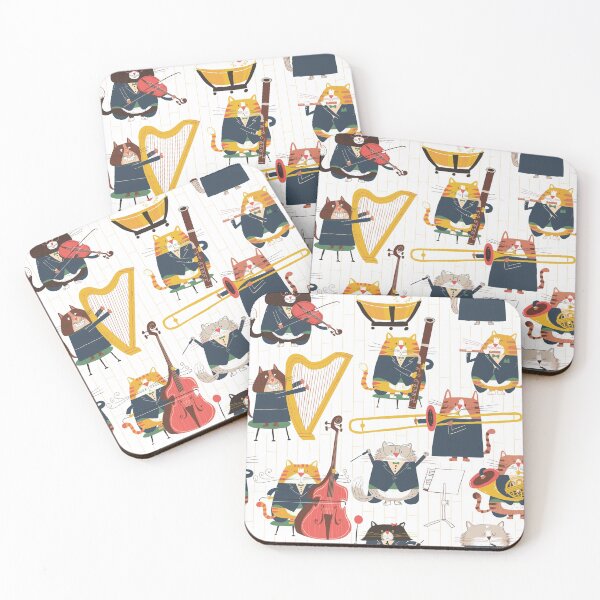 Item preview, Cat symphony designed and sold by LANDofCLE.
