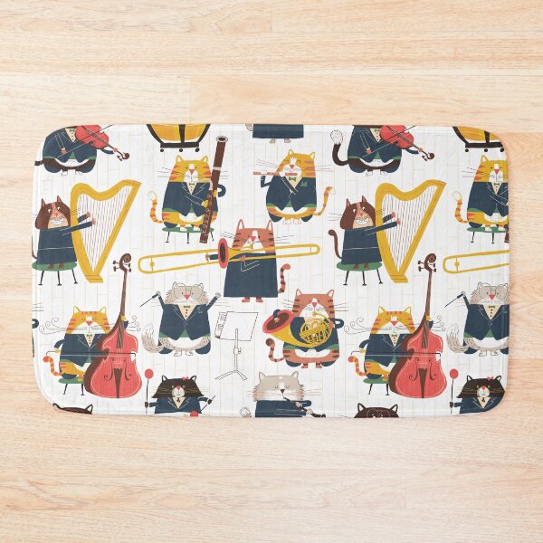Item preview, Cat symphony designed and sold by LANDofCLE.