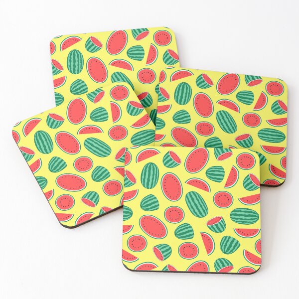 Item preview, watermelons - summer yellow designed and sold by littlearrow.