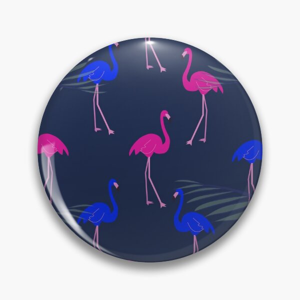 Item preview, TROPICAL BLUE FLAMINGO PATTERN designed and sold by JoySpark.