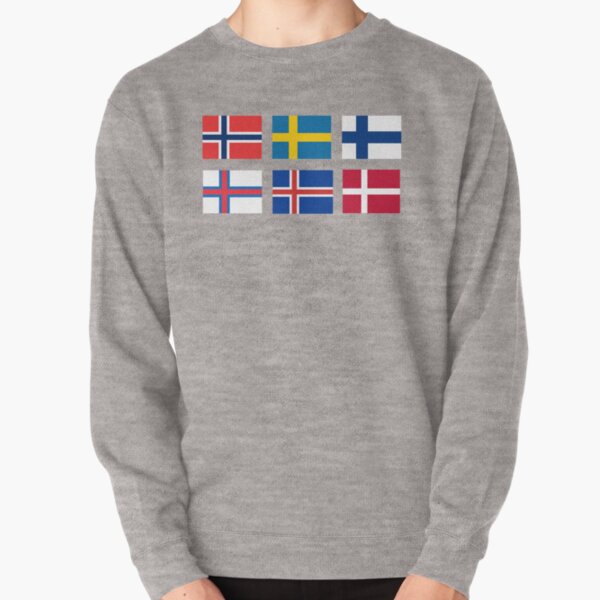 Aperçu de l'œuvre Drapeaux scandinaves créée et vendue par dasilvawolfgang.