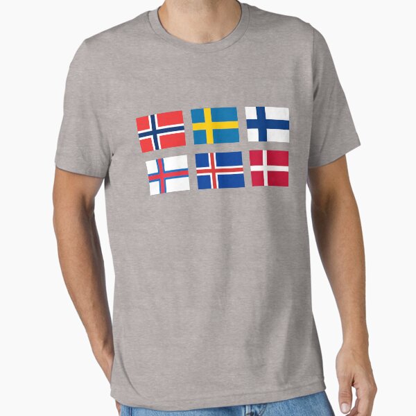 Item preview, Scandinavian flags designed and sold by dasilvawolfgang.