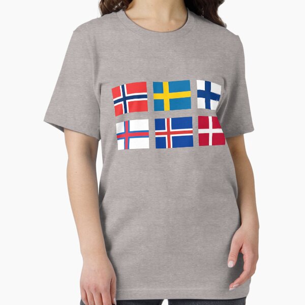 Aperçu de l'œuvre Drapeaux scandinaves créée et vendue par dasilvawolfgang.