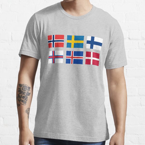 Scandinavian flags Essential T-Shirt