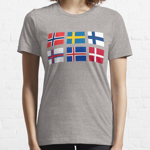 Item preview, Scandinavian flags designed and sold by dasilvawolfgang.