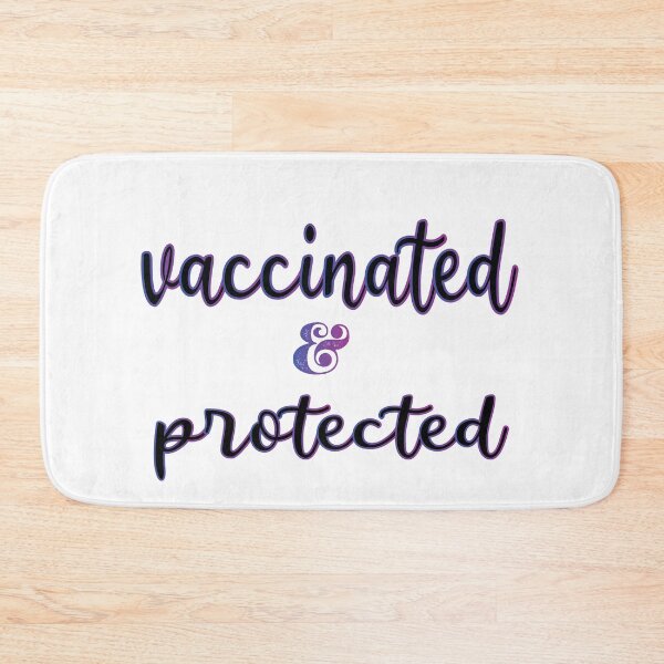 Item preview, Vaccinated and  Protected  designed and sold by dairosedesigns.