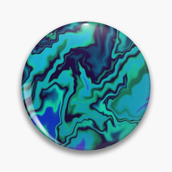 Item preview, Blue/Green/Purple Marble Tiger Pattern  designed and sold by AlaynaKae.