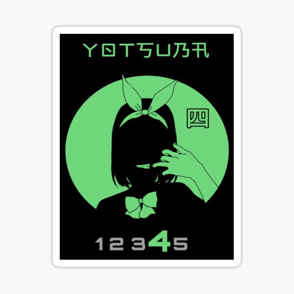 Vista previa del artículo con la obra « QUINTUPLET ANIME NAKANO YOTSUBA STYLE 4/5 TOUBON», diseñado y vendido por kurohyou23.