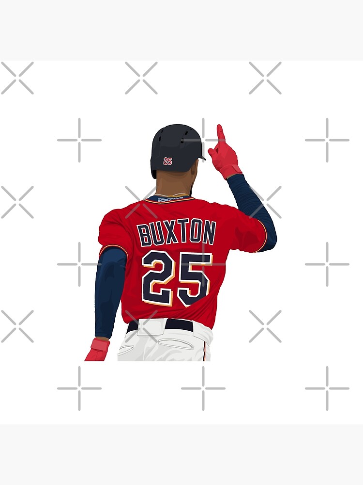 Byron Buxton 25 Sticker for Sale by devinobrien