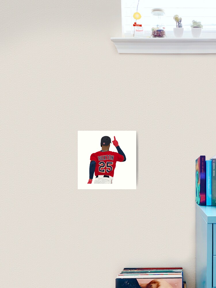 Byron Buxton 25 Art Print for Sale by devinobrien