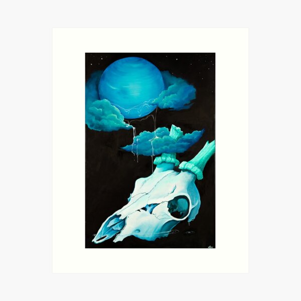 Item preview, Neptune - Original Painting designed and sold by LittleSunBoy.
