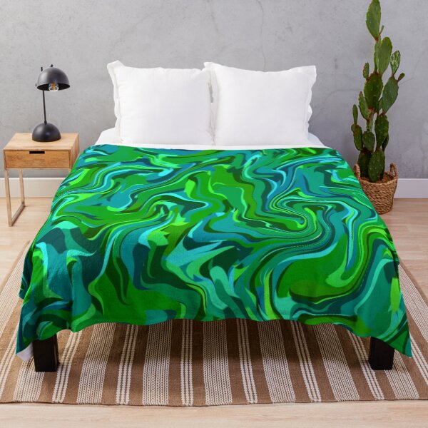 Item preview, Blue/Green Marble Tiger Pattern designed and sold by AlaynaKae.
