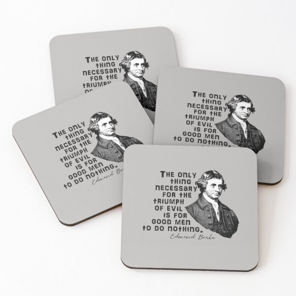 Item preview, When Good Men Do Nothing -Edmund Burke designed and sold by irishorbust.