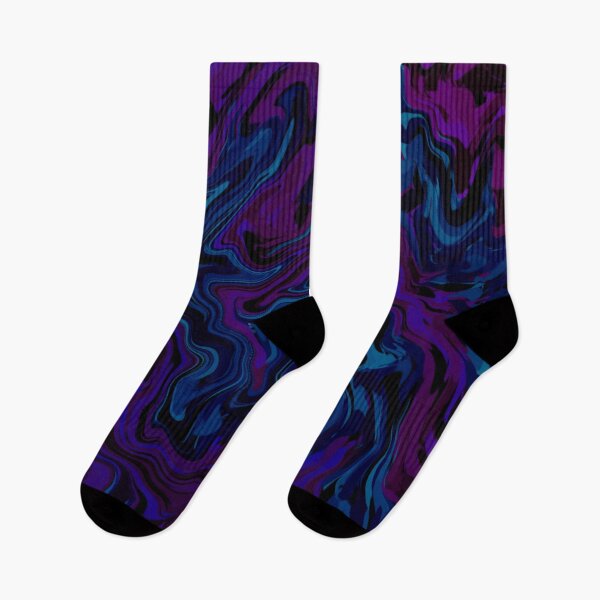 Item preview, Blue/Purple Marble Tiger Pattern  designed and sold by AlaynaKae.