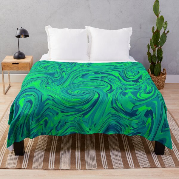 Item preview, Green/Blue Marble Tiger Pattern designed and sold by AlaynaKae.