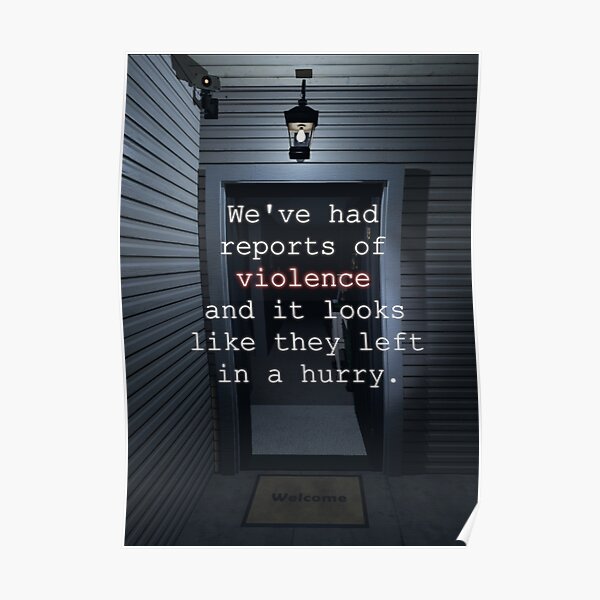Phasmophobia: Haunted Housewarming Poster
