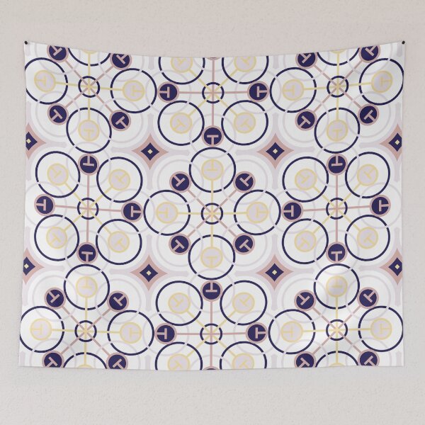 Item preview, Interlocked circles Pattern  designed and sold by Dreamakerstudio.