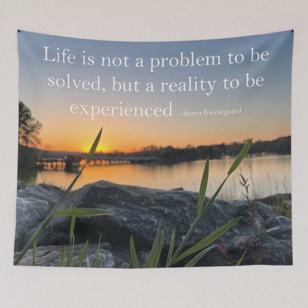 Item preview, Life is not a problem to be solved... designed and sold by rrussell71720.