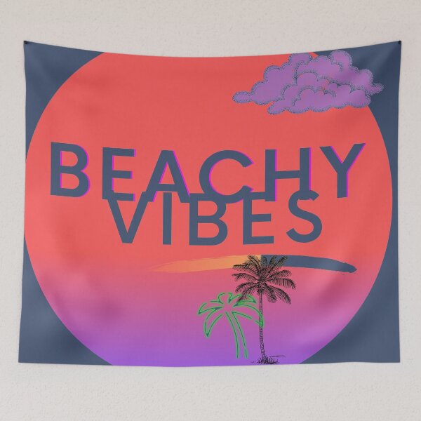Item preview, BEACHY VIBES designed and sold by JoySpark.