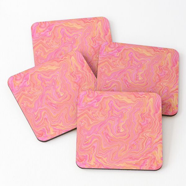 Item preview, Pink/Orange Marble Tiger Pattern  designed and sold by AlaynaKae.