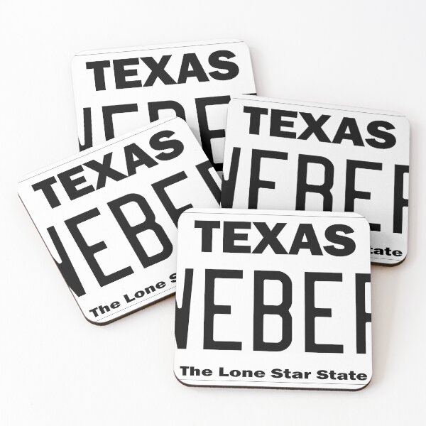 Item preview, Texas Weber Grill Vanity License Plate designed and sold by Zavod44.