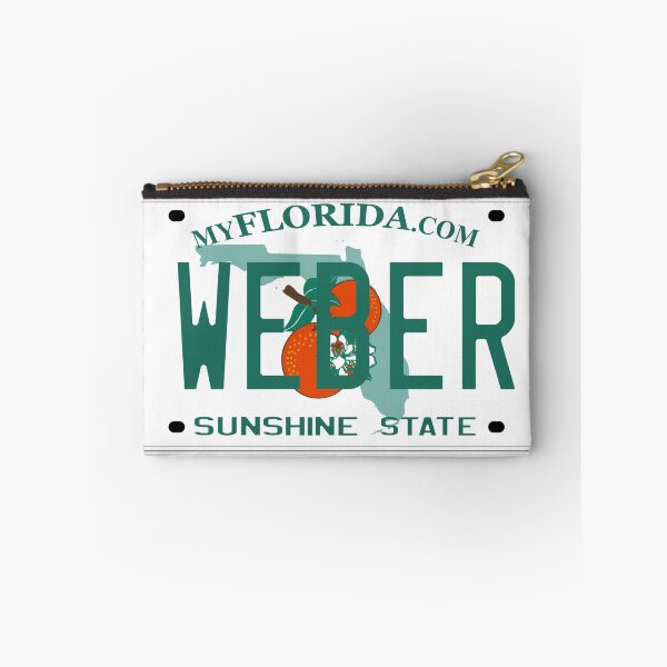 Item preview, Florida Custom Weber grill Vanity license plate designed and sold by Zavod44.