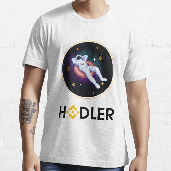 Crypto-monnaie Binance. Binance Crypto Hodler T-shirt essentiel
