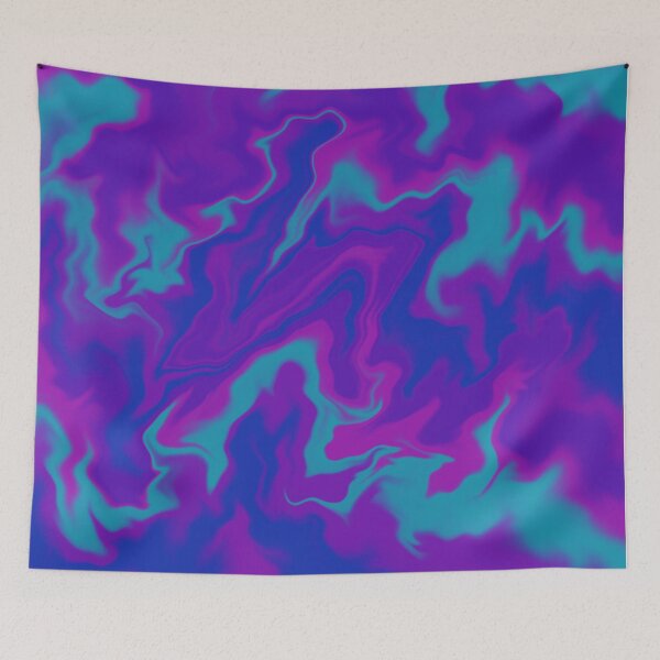 Item preview, Blue/Pink/Purple Marble Tiger Pattern  designed and sold by AlaynaKae.