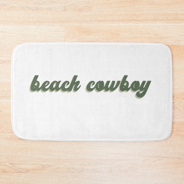 Item preview, Beach Cowboy | Green Vintage Lettering designed and sold by Sarahelena Barrios.