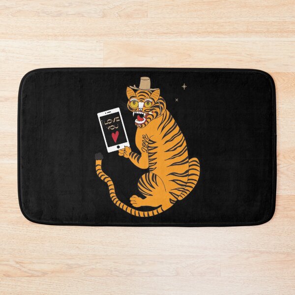 Item preview, Folk Tiger Art designed and sold by allpalgo.