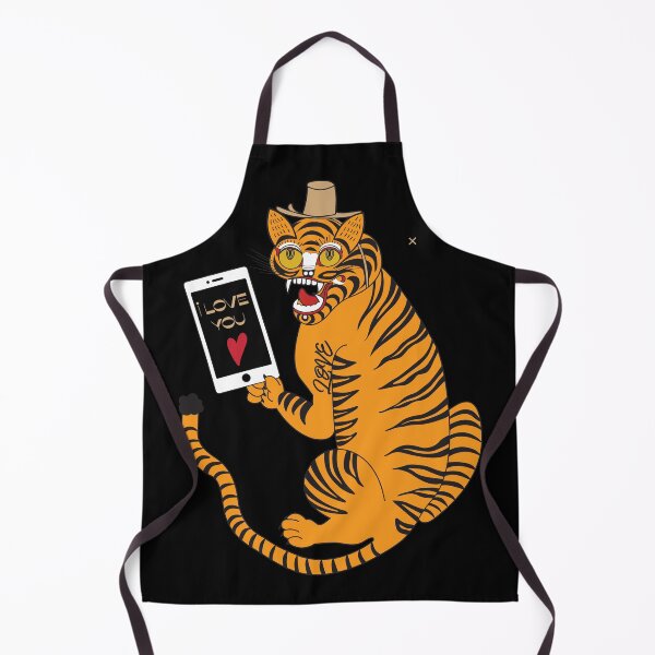 Item preview, Folk Tiger Art designed and sold by allpalgo.