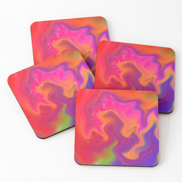 Item preview, Orange/Blue/Pink/Purple Marble Tiger Pattern  designed and sold by AlaynaKae.