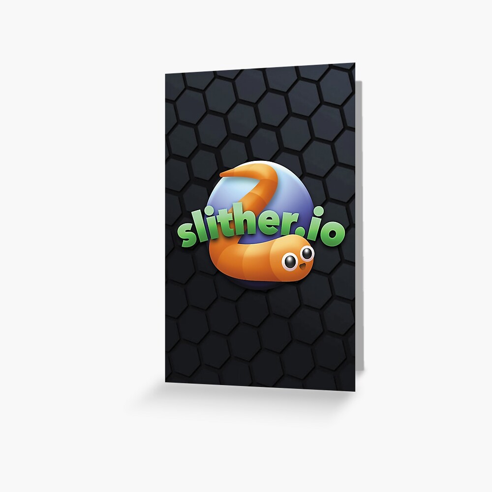 Slither io Greeting Card by HydroRed