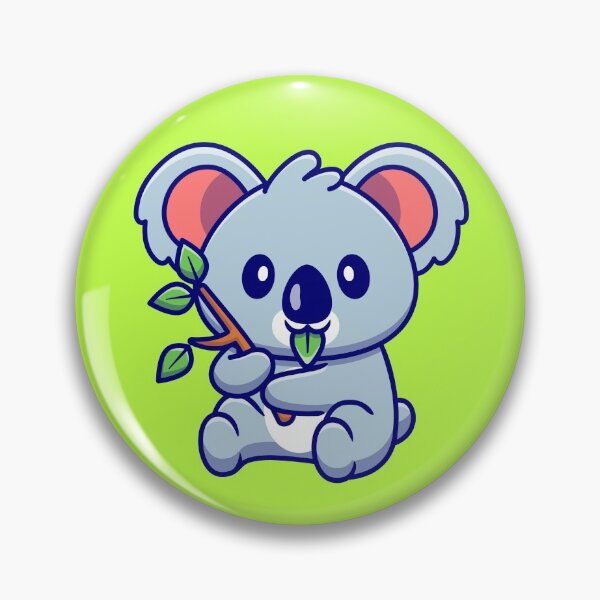 Item preview, DengoBear - Koala eating leaf designed and sold by dengobear.